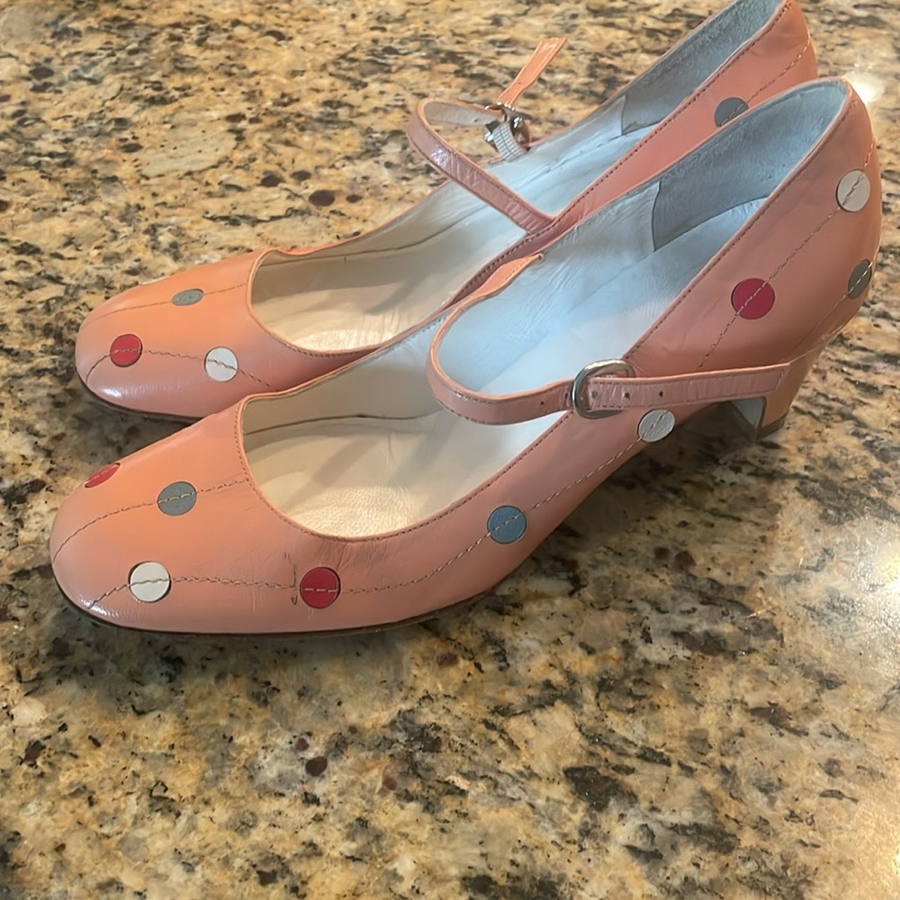 Vintage Marc Jacobs polka dot heels